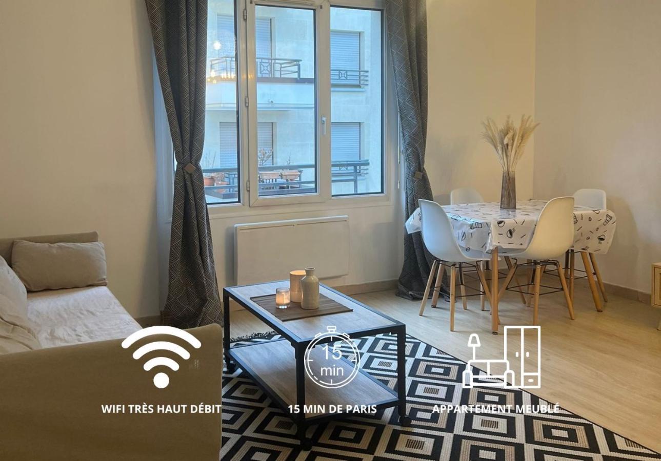 Appartement Lumineux A 2 Pas D'Enghien Montmorency Extérieur photo